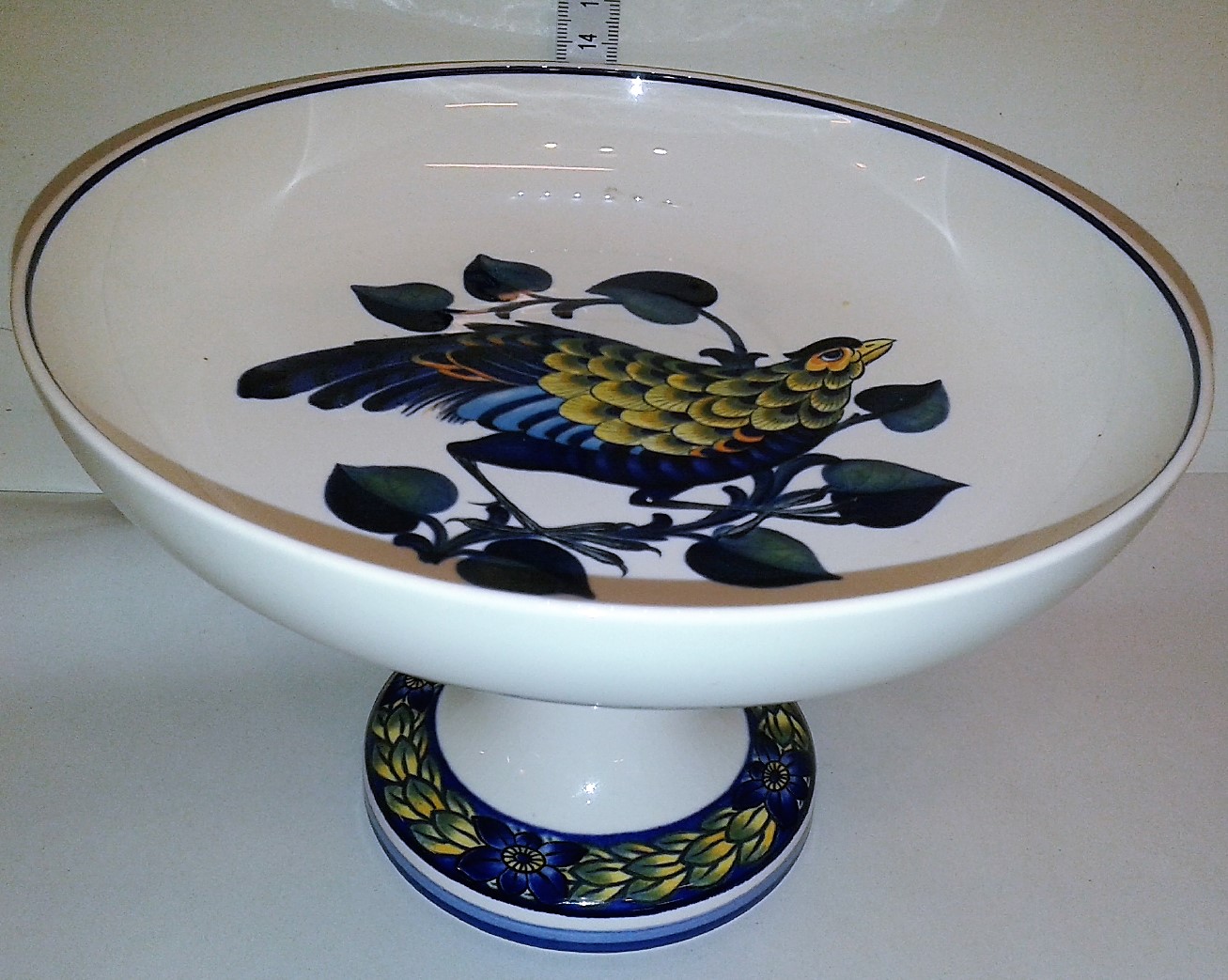 BLAA FASAN BLUE PHEASAN ROYAL COPENHAGEN MADE IN DENMARK CHR. JOACHIM ...
