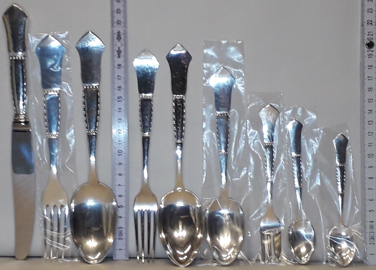 LOUISE BESTIK nyt SØLV silver cutlery KØBES