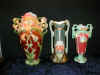 Maiolica majolika vases vaser.JPG (210455 byte)