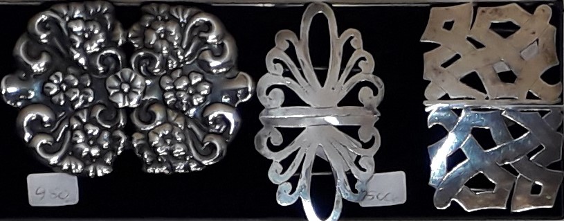 SMYKKER, sølv sølvsmykker brugte gamle antikke sælges