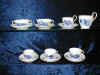 kongeligt porcelæn, blå blomst kaffestel spisestel.JPG (211841 byte)