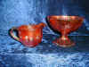 Carnival glass 2 pieces.JPG (214700 byte)